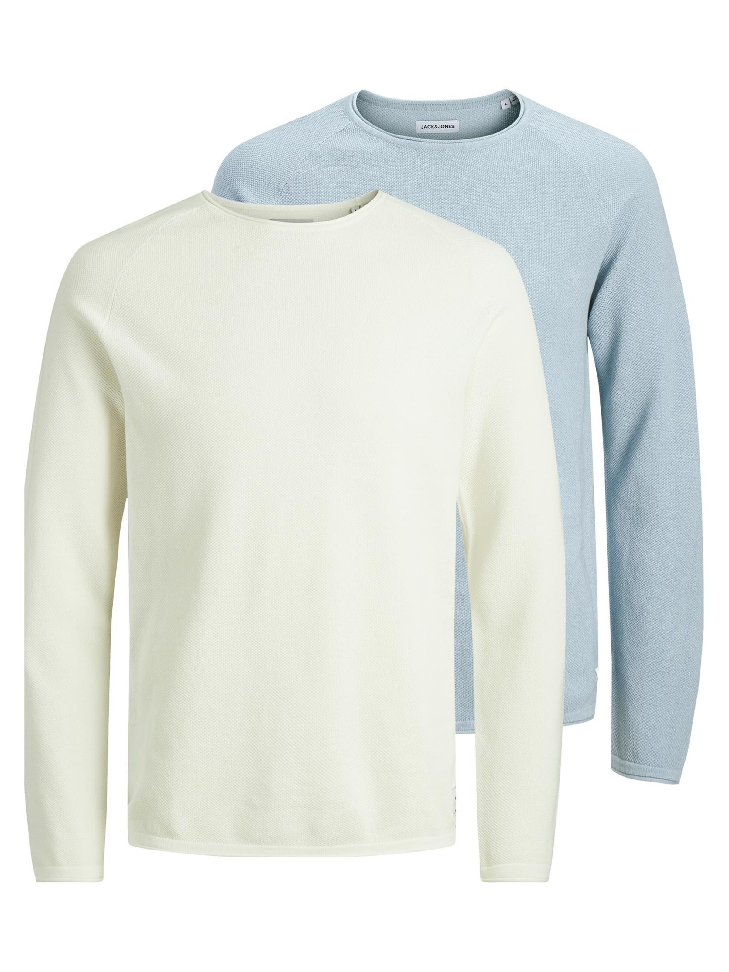 JACK & JONES Sweater 'Hill' in Mottled beige, Item view