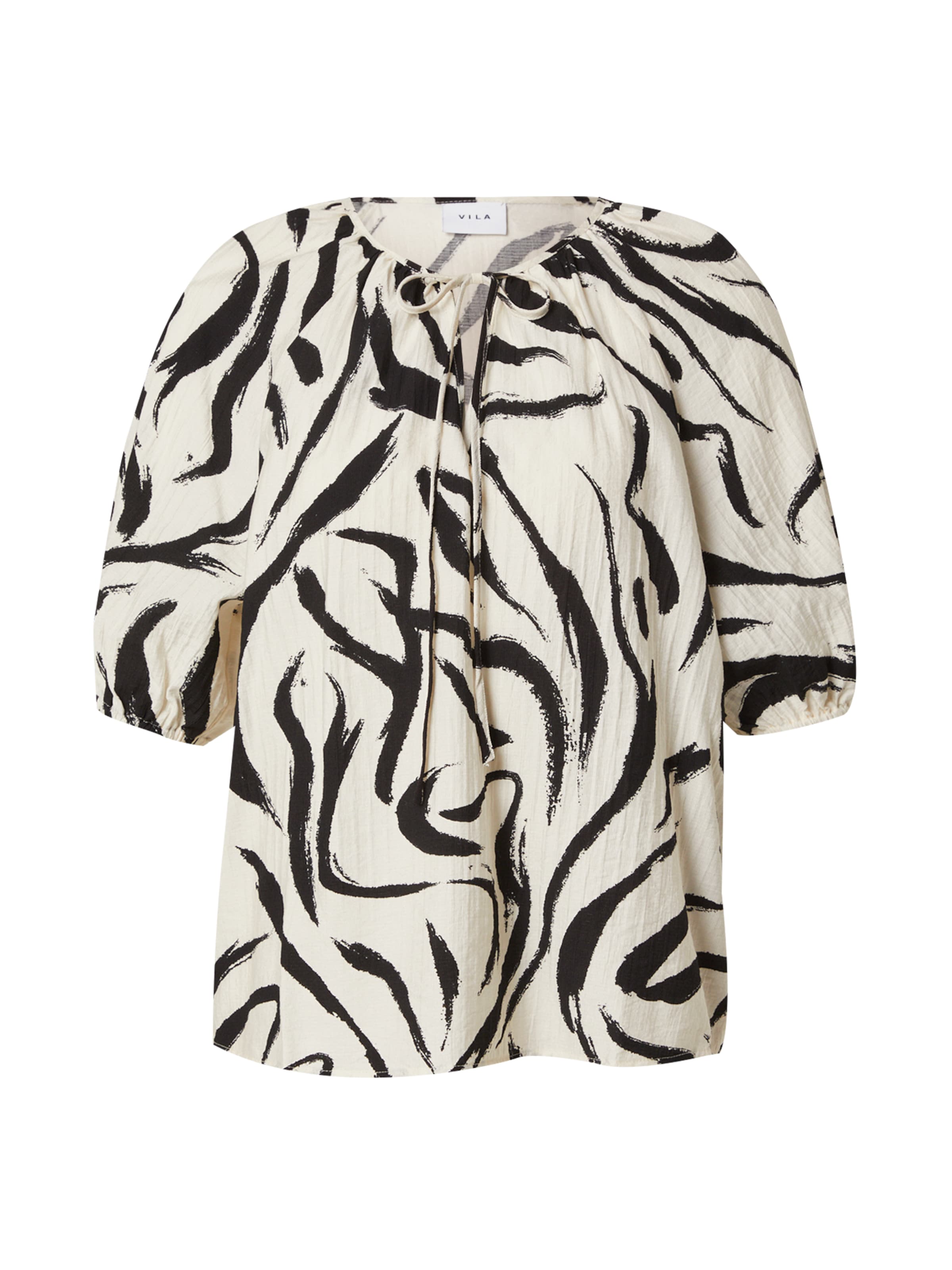 VILA Bluse 'VIClo' i beige: forside