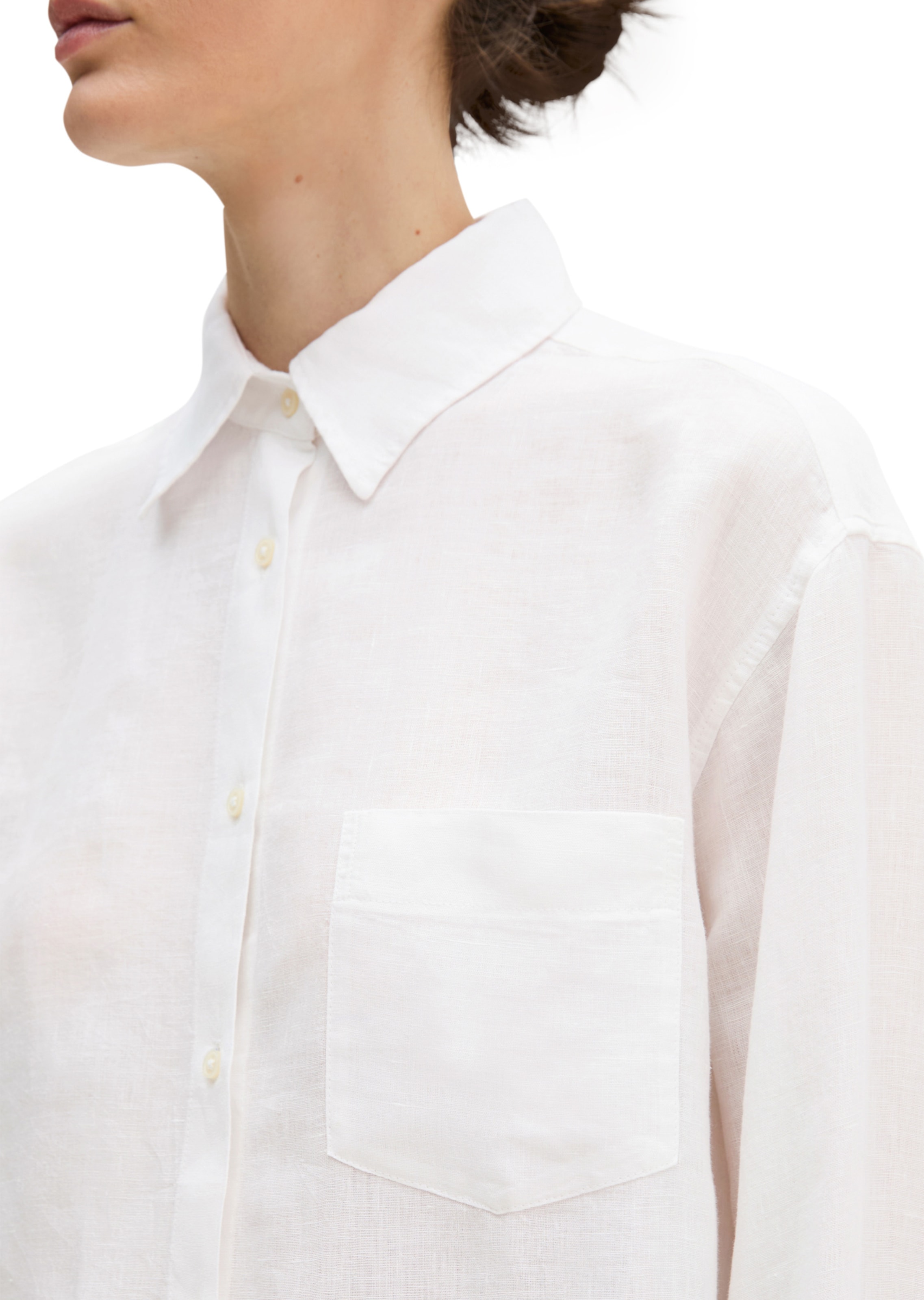 Chemisier Marc O'Polo en blanc