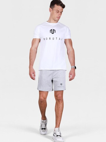 MOROTAI Regular Sporthose 'NEOTECH' in Grau