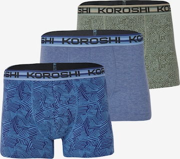 KOROSHIBokserice - plava boja: prednji dio