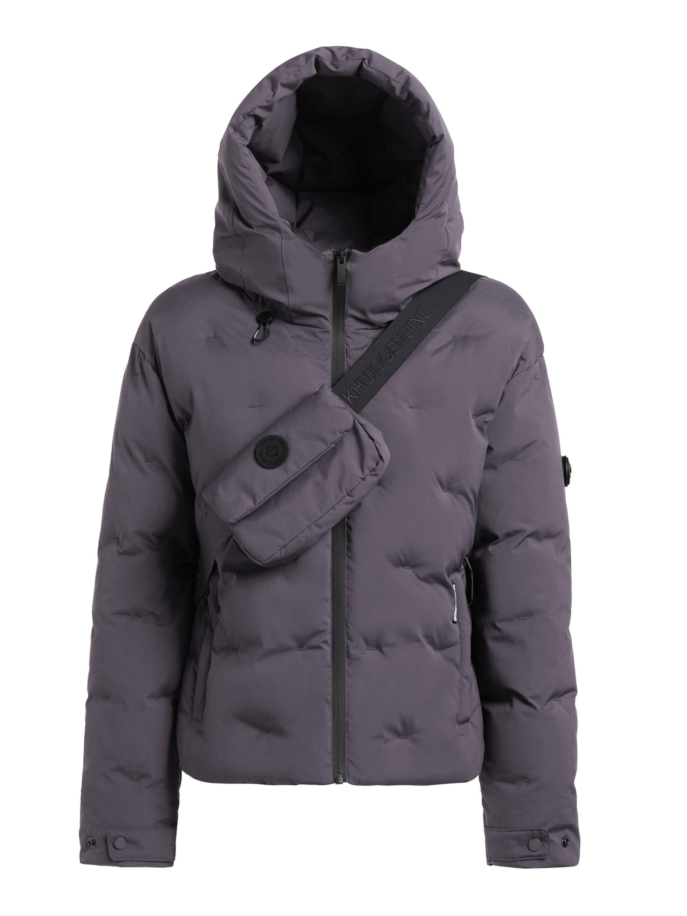 Veste d’hiver 'Roselyn' khujo en violet : devant