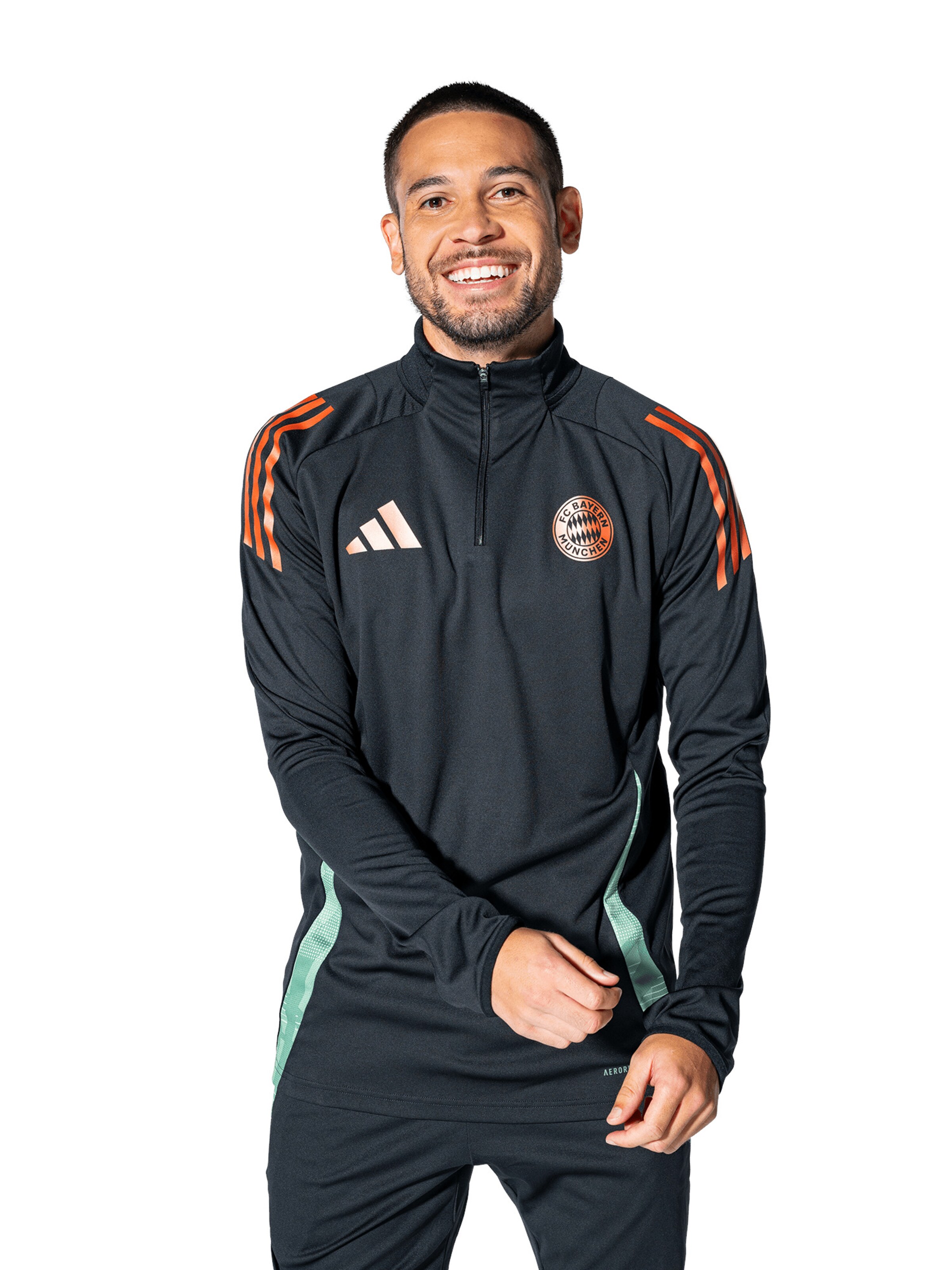 Maglia funzionale 'FC Bayern München Tiro 24' di ADIDAS PERFORMANCE in nero: frontale