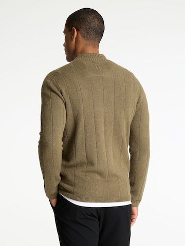 Pull-over 'Track Mock' CHASIN' en vert
