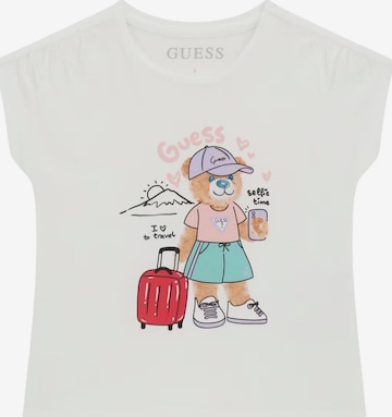 GUESS KIDS - Camiseta 'BATWING SS T-SHIRT' en blanco: frente