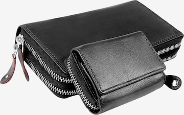 JUST Wallet 'RFID-Schutz' in Black: front