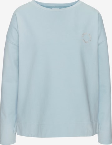 Sweat-shirt LASCANA en bleu : devant