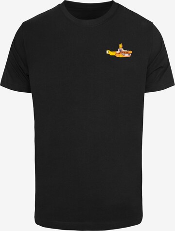 Merchcode T-Shirt 'Yellow Submarine - Monster No.5' in Schwarz: predná strana