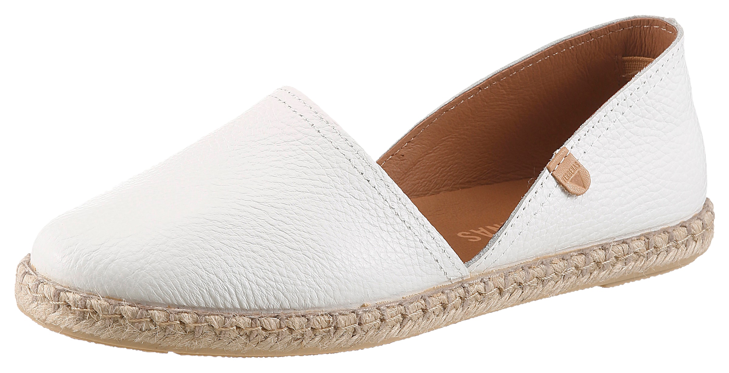 VERBENAS Espadrilles in Weiß: Vorderseite