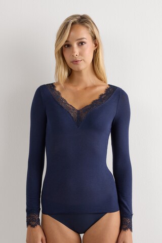 INTIMISSIMI Shirt 'Ultralight' in Blue: front