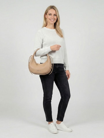 Poche ventrale 'Kate' Tamaris en marron : devant