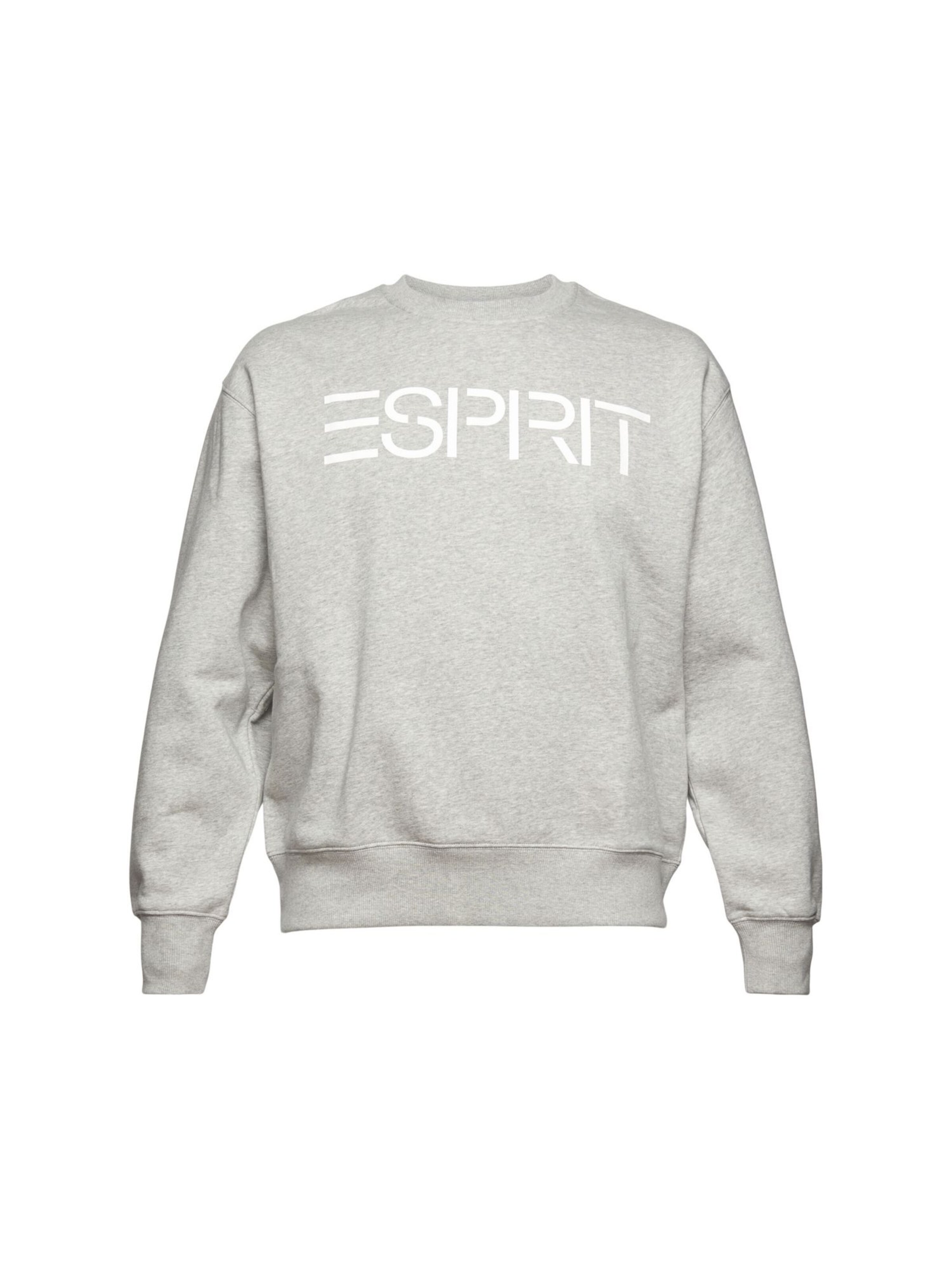 Männer Sweat ESPRIT Sweatshirt in Hellgrau - BJ35914 Männer Sweat ESPRIT Sweatshirt in Hellgrau - BJ35914