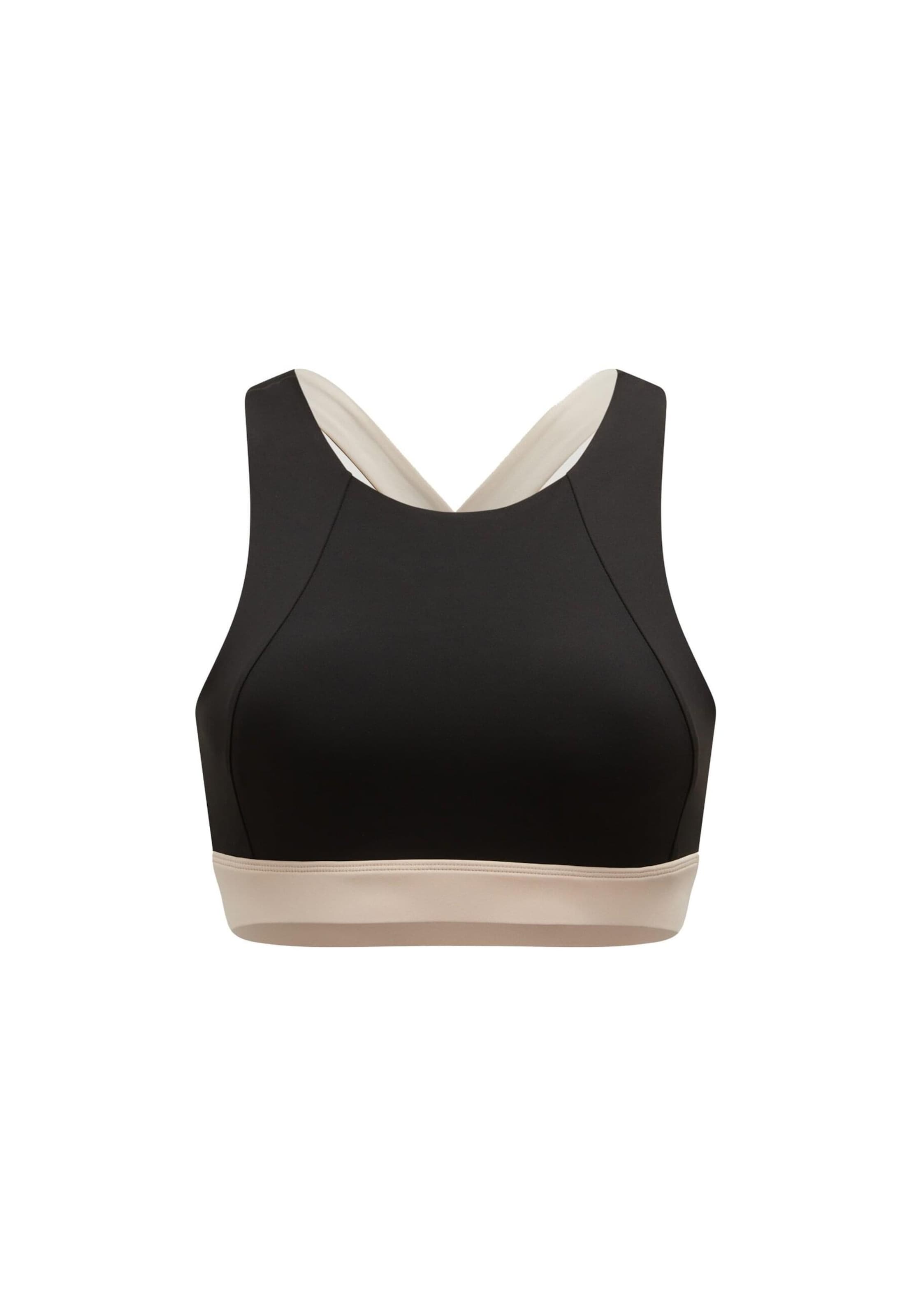 Born Living Yoga Sports top 'Fiorella' in Black: front