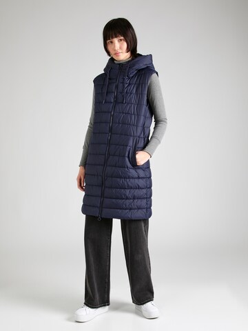 s.Oliver Vest in Blue: front