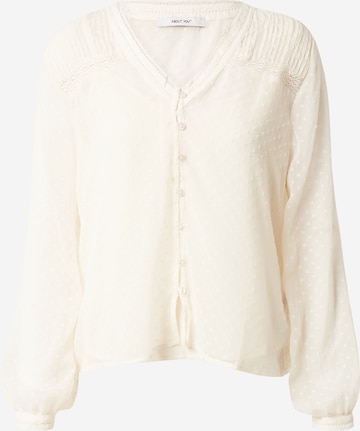 ABOUT YOU Blouse 'Leia' in White: front