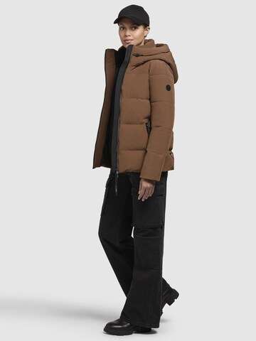 khujo Jacke 'Fanc2-YM' in Braun
