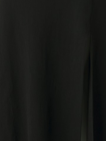 Karl Lagerfeld - Vestido de punto en negro