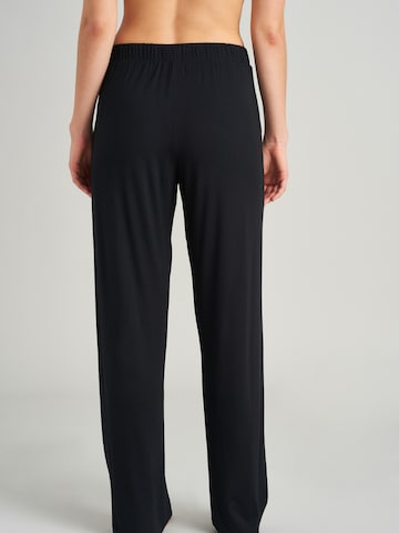 SCHIESSER Pajama Pants ' Mix+Relax ' in Black