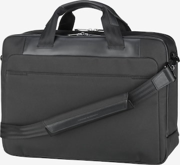 Porsche Design Document Bag ' Roadster Nylon Briefcase M 1501 ' in Black