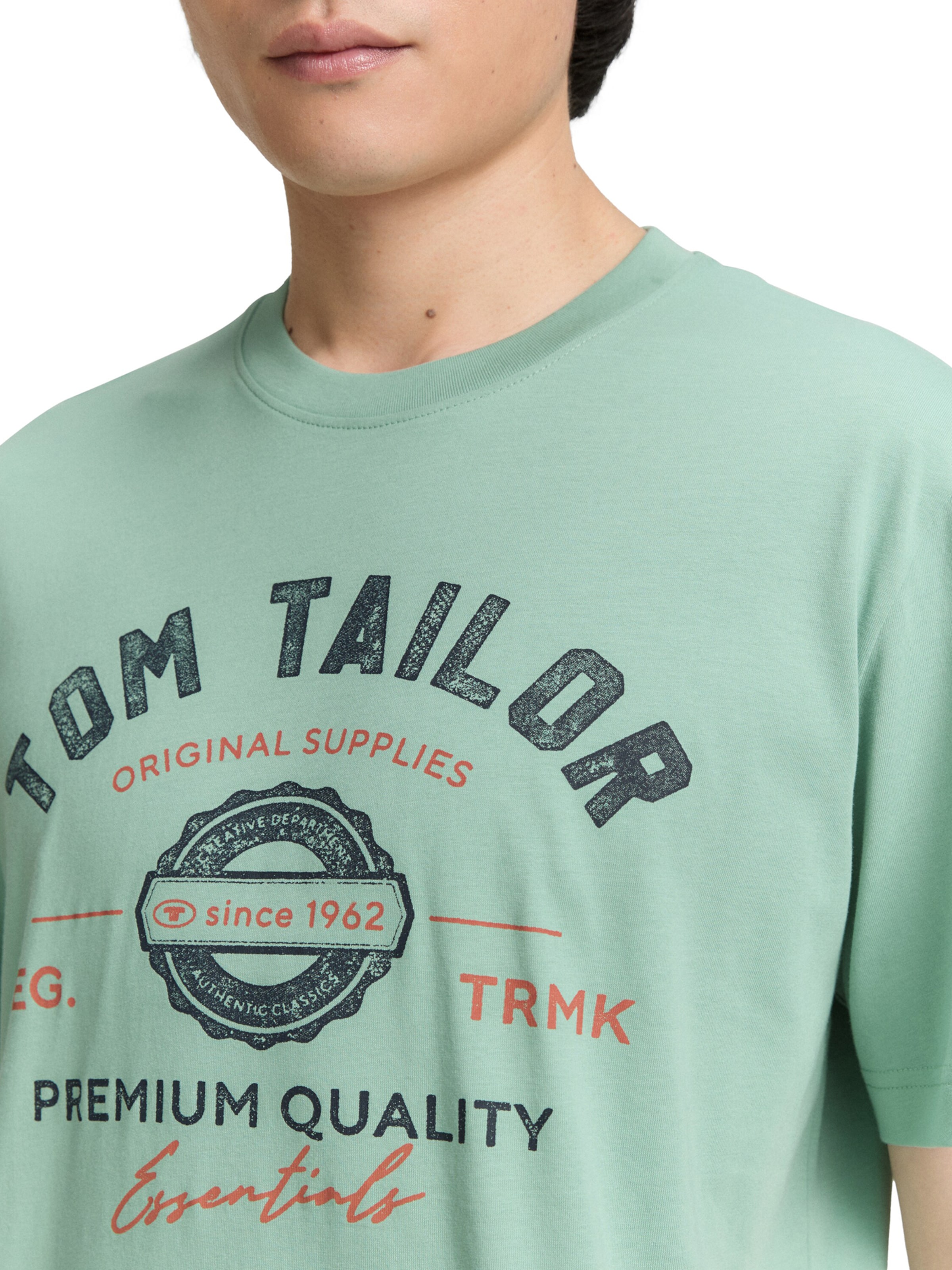 T-Shirt TOM TAILOR en vert