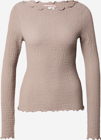 Maglietta di QS in grigio: frontale