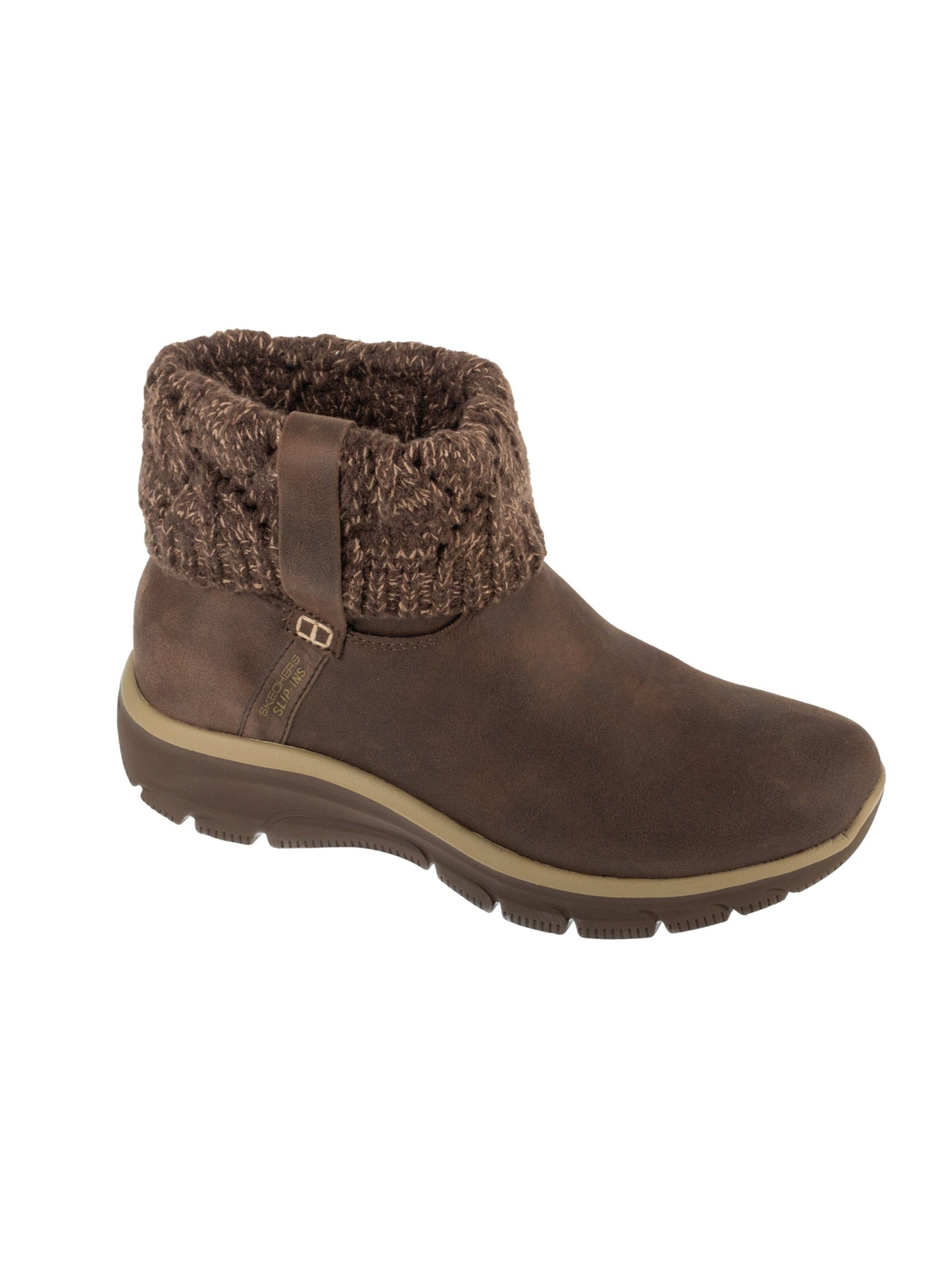 Après-ski 'Easy Going - Cozy Weather 2' SKECHERS en marron : devant