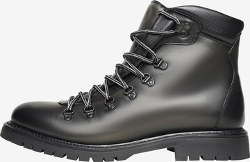 Henry Stevens Lace-Up Boots 'Barkley' in Grey