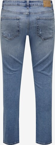 Coupe slim Jean 'Loom' Only & Sons en bleu