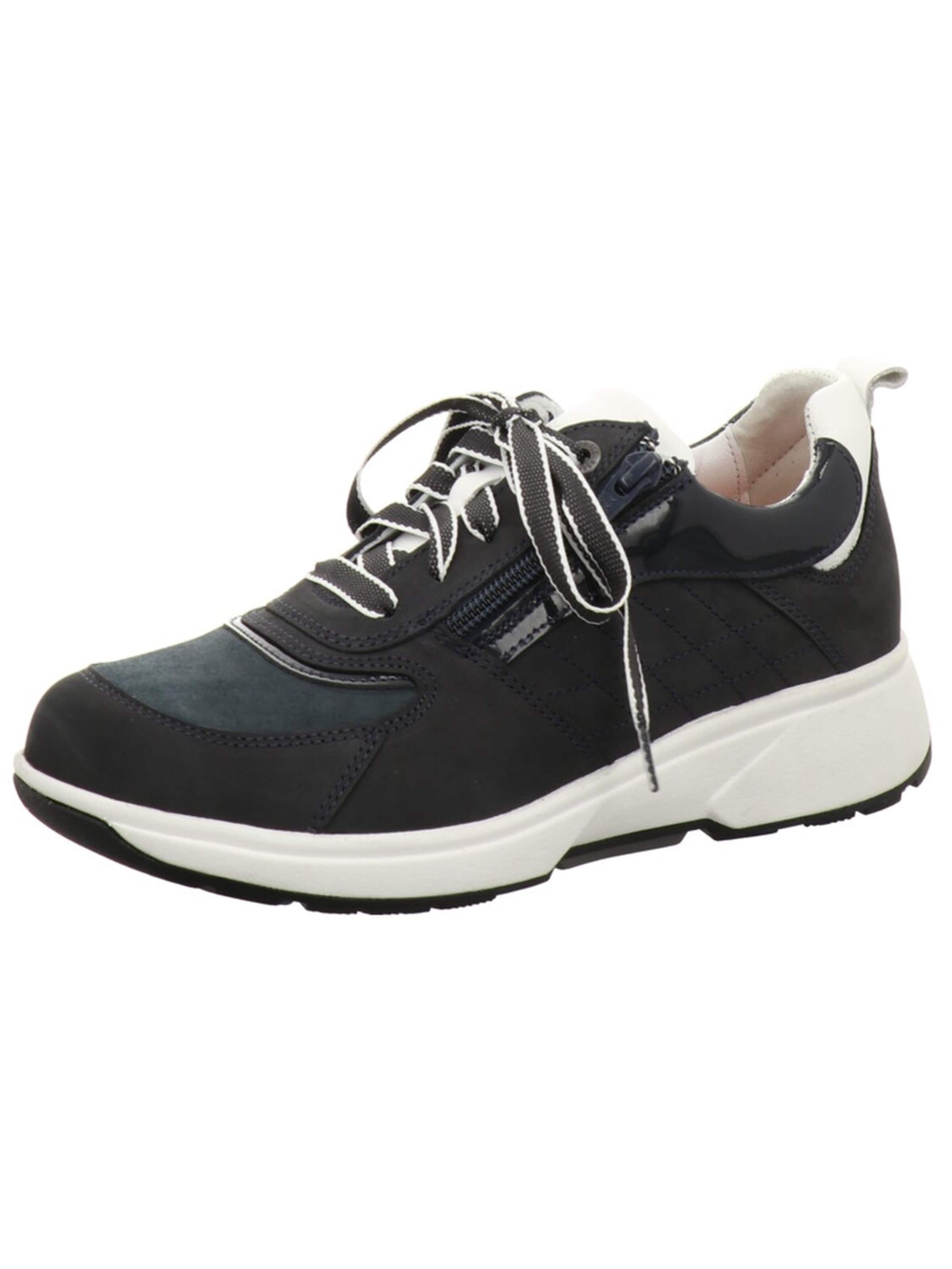 Xsensible Lace-Up Shoes 'Sneaker Damen 30217.2 Arona Lady navy Echtleder in blau' in Blue: front