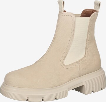 Paul Green Chelsea boots in Beige: voorkant