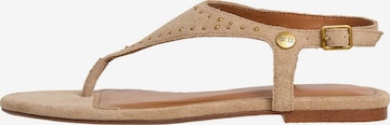 Pepe Jeans Sandal in Beige: front