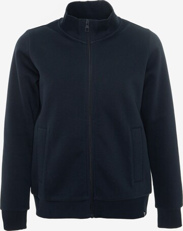 BIG STAR Zip-Up Hoodie 'Chitasa' in Blue: front