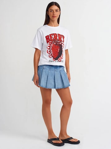 T-shirt Dilvin en blanc
