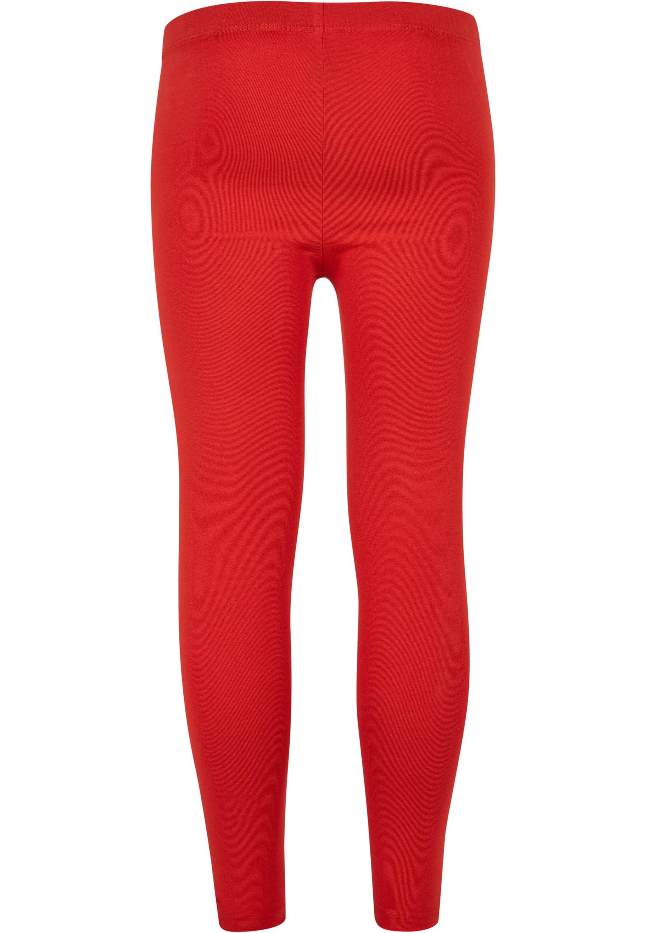 Skinny Leggings di Urban Classics in rosso