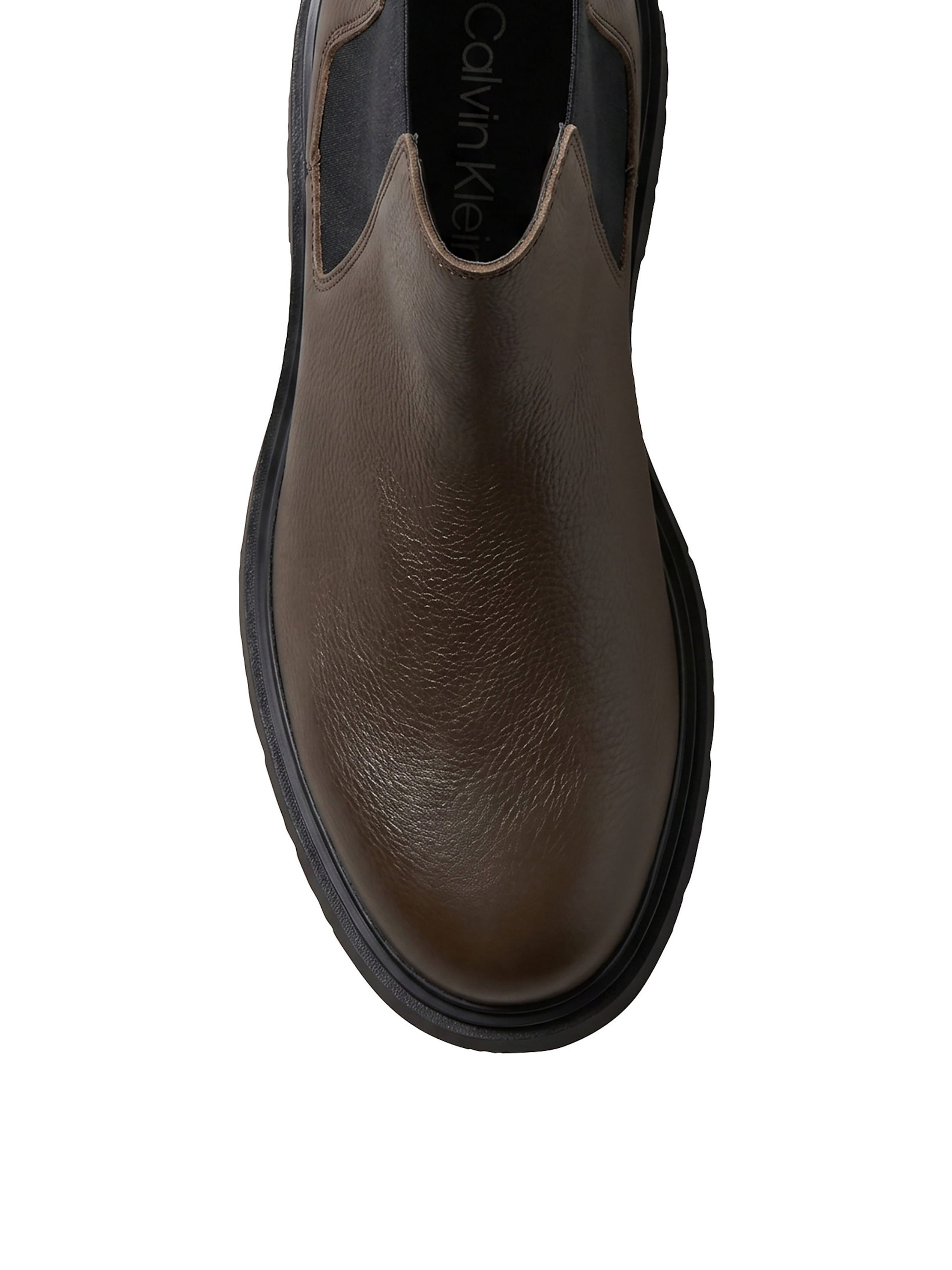 Calvin Klein Jeans Chelsea boots in Brown