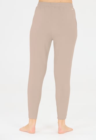 Athlecia Regular Sporthose 'Jacey' in Braun