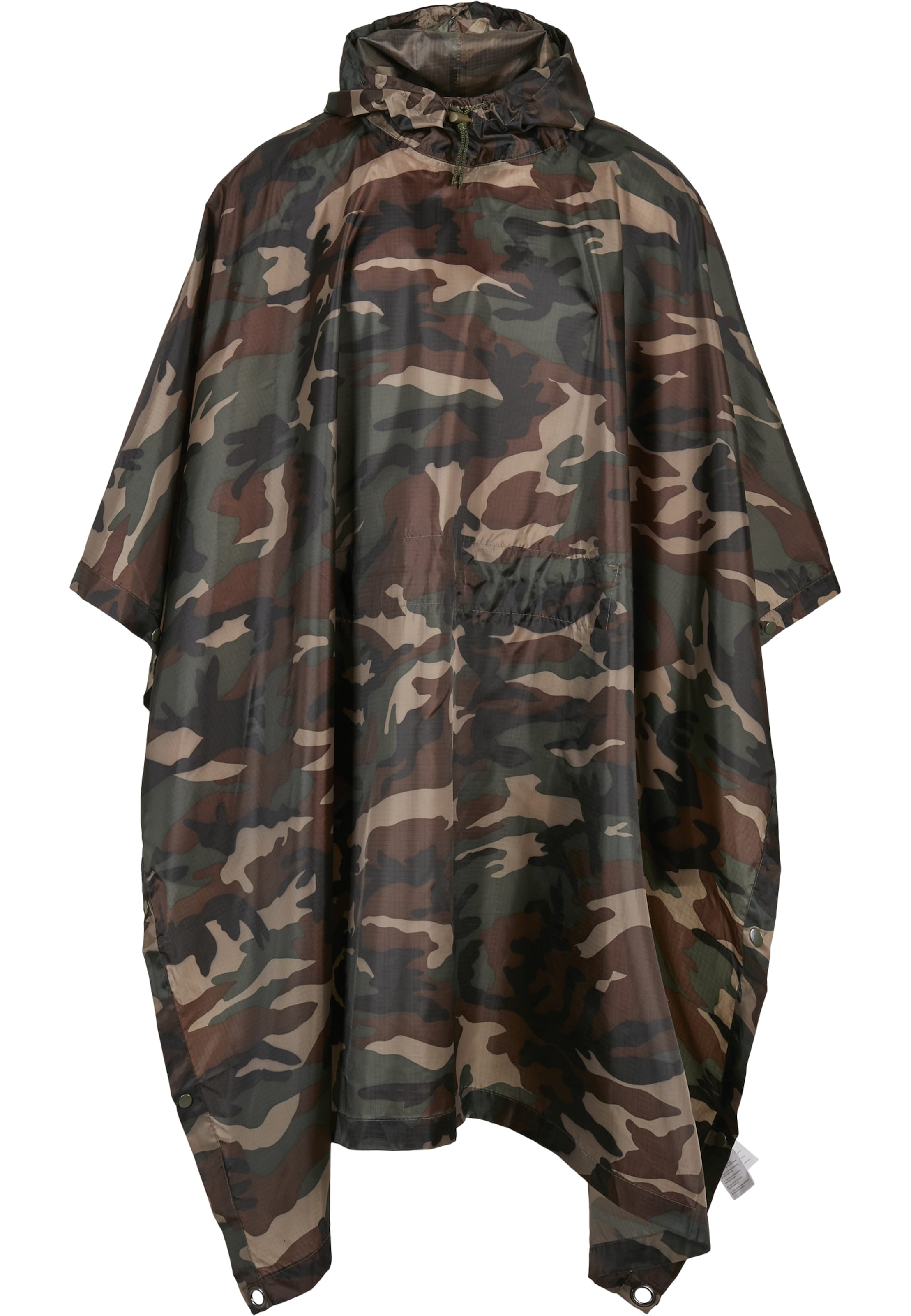 Brandit Функционално яке в зелено: отпред