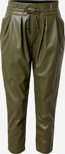 Pantaloni con pieghe Karo Kauer di colore cachi, Visualizzazione prodotti