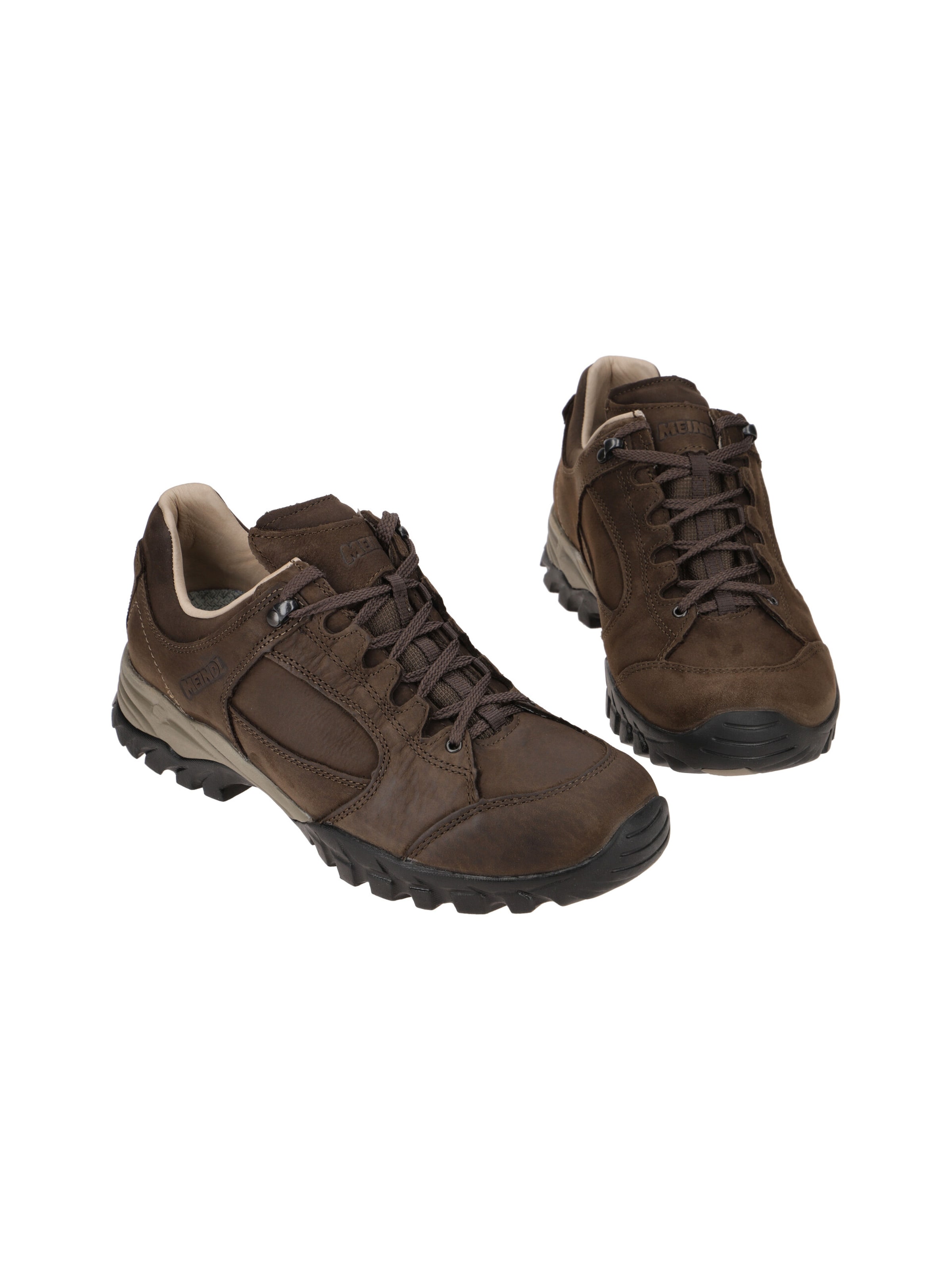 MEINDL Lace-up shoe 'Lugano' in Brown