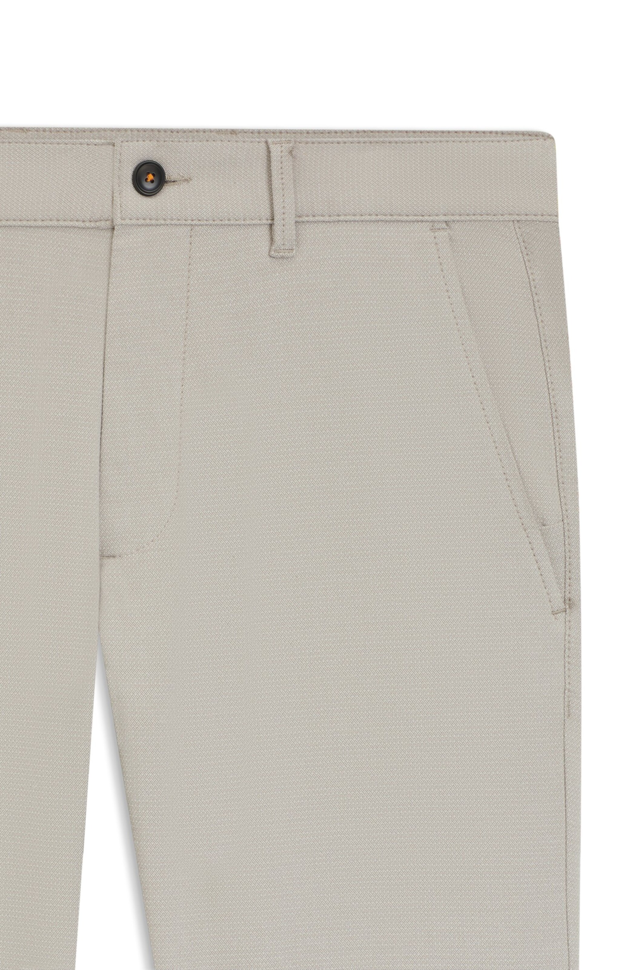 BOSS Slimfit Chinohose in Grau