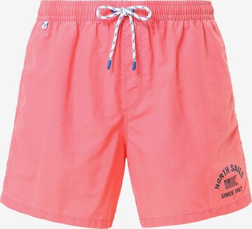 North Sails Zwemshorts in Rood: voorkant
