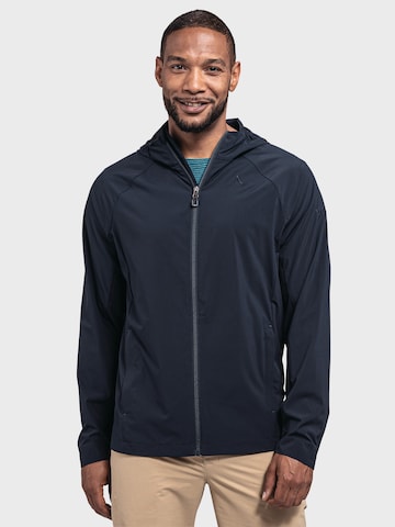 Schöffel Outdoor jacket 'Graz' in Blue: front