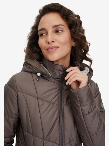 Betty Barclay Winter Jacket in Brown: front