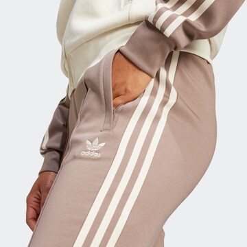 ADIDAS ORIGINALS Slimfit Hose 'Adicolor Sst' in Braun