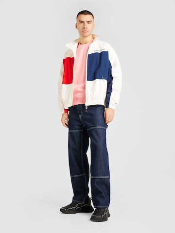 Tommy Jeans Tussenjas ' ARCHIVE GAMES' in Wit