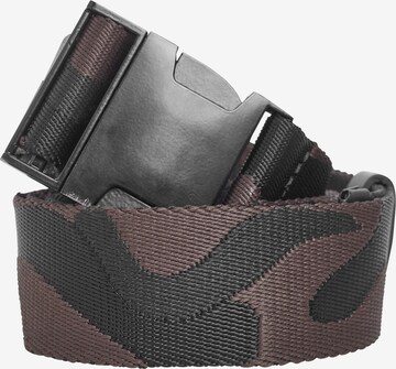 Ceinture Urban Classics en marron : devant