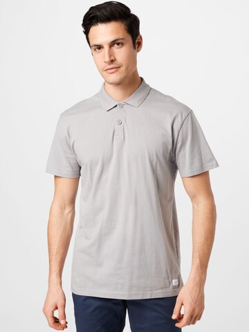 HOLLISTER Тениска в сиво: отпред