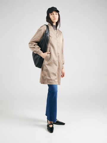RINO & PELLE Between-seasons coat 'Suki' in Beige: front