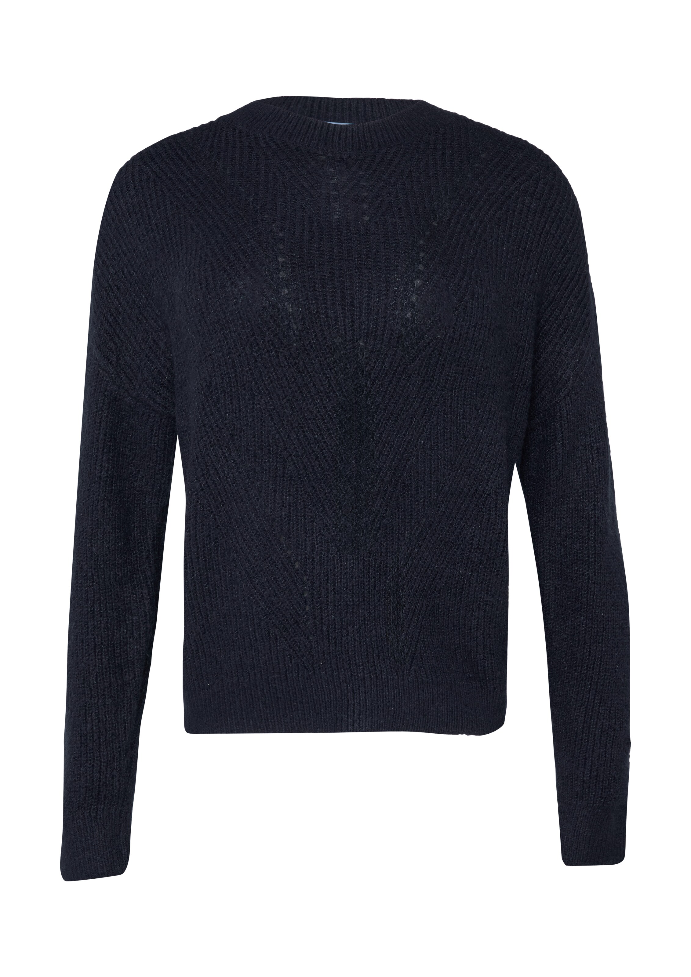 QS Pullover in Blau: Vorderseite
