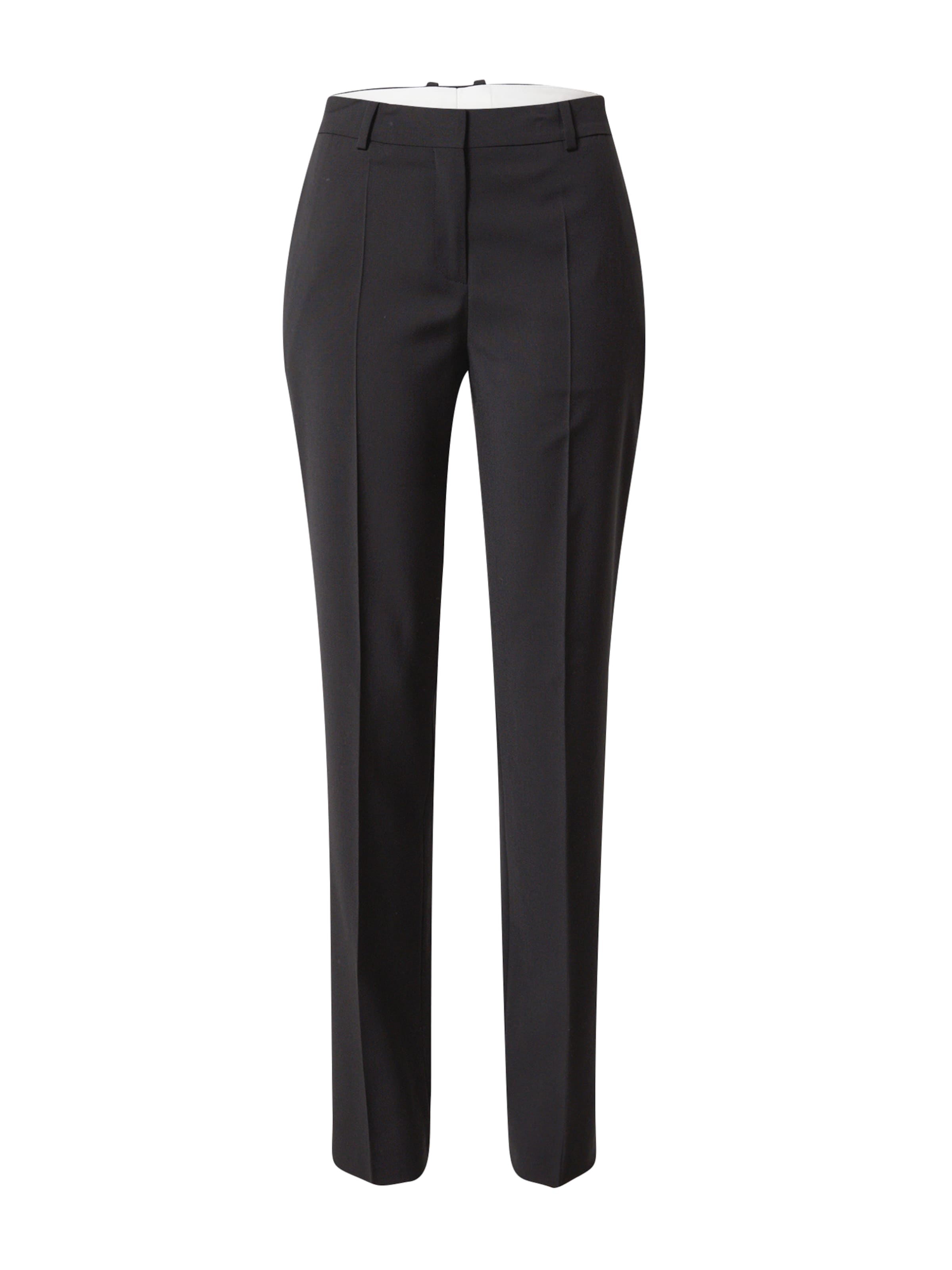 BOSS tavaline Viikidega püksid &#x27;Tameah&#x27;, värv must: eest vaates